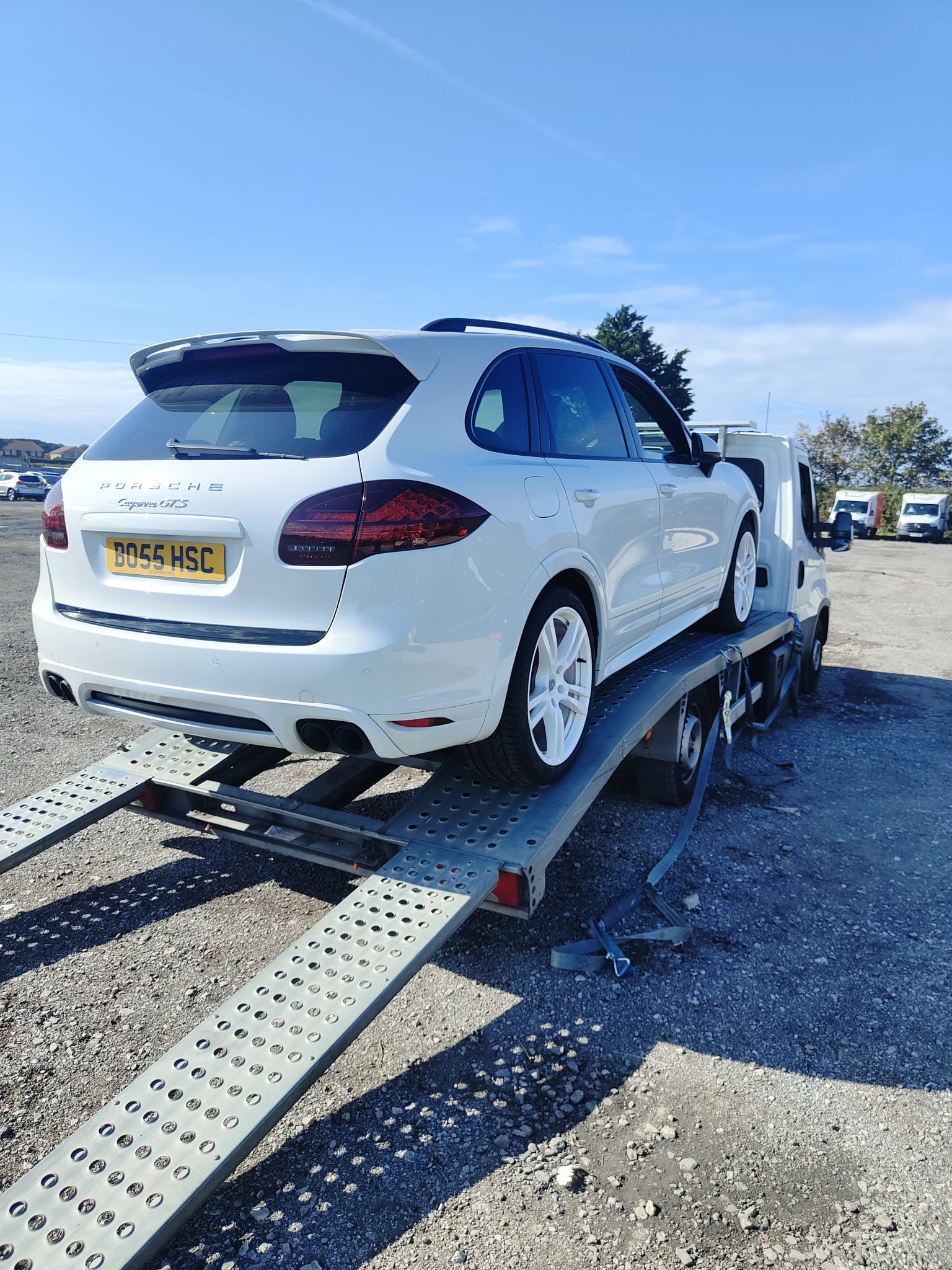Porsche Cayenne GTS recovery service